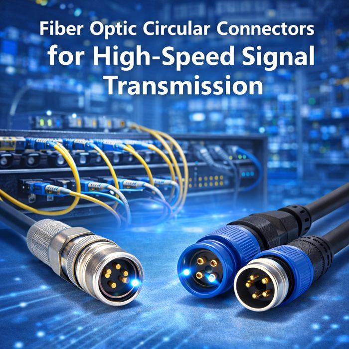 أحدث مدونات الشركة حول Fiber Optic Circular Connectors for High-Speed Data Transmission in Industrial Applications