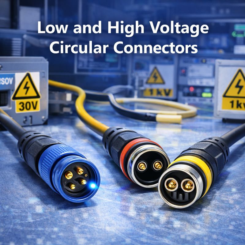 أحدث مدونات الشركة حول Low and High Voltage Circular Connectors for Reliable Industrial Power Applications