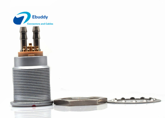 شراء M25 Lemo 4B 10pin موصلات نظام السوائل المختلطة الهجين موصل خط الغاز للذكور والإناث online manufacture
