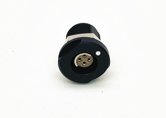 شراء 4pin Fischer Female Socket DEU102A053 وعاء محكم للماء لجهاز الرؤية الليلية التصنيع عبر الإنترنت
