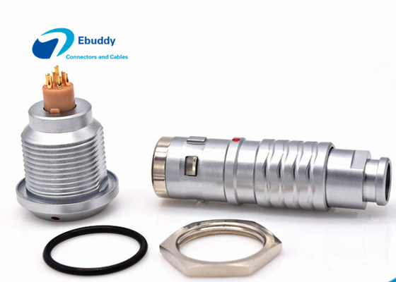 شراء ماء IP68 Lemo K Series 0K 7pin موصلات ذكر وأنثى التصنيع عبر الإنترنت