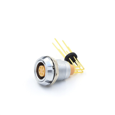 شراء Lemo ECG الكوع PCB لوحة المقبس المثبتة على أنثى وعاء ECG.1B.306.CLV online manufacture