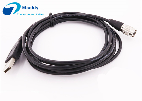 شراء هيروس 6pin أنثى إلى كابل بيانات أوسب هيروس مخصص كابلات الطاقة HR10A-7R-6S التصنيع عبر الإنترنت