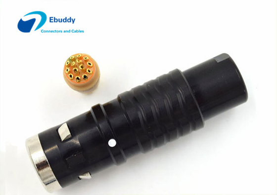 شراء 14 دبوس ذكر موصل Lemo K سلسلة التوصيل FGG 1k مع كروم أسود FGG.1K.314.CLAD التصنيع عبر الإنترنت