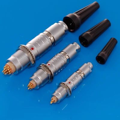 شراء Lemo B Series Connectors Male Female EGG FGG 2-16 Pin Circular Self Locking Connectors online manufacture