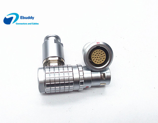 شراء 90 درجة الزاوية اليمنى Lemo كابل موصل FHG 26 دبوس ذكر المكونات النحاس التكوين online manufacture