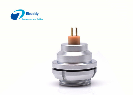 4pin PCB Panel Mount Receptacle Lemo K Series EEG الخلفية المثبتة على اللوحة مقبس أنثى