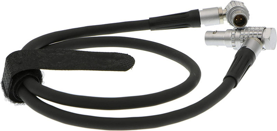 Teradek Bond ARRI Alexa Camera Power Cable Lemo 2 Pin ذكر إلى 2 دبوس أنثى الزاوية اليمنى