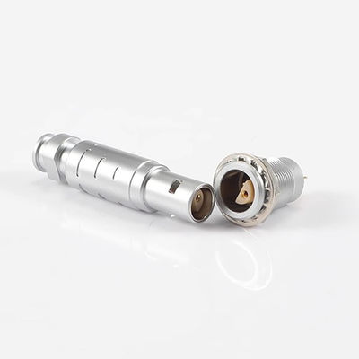 ربط Lemo Coaxial Connector FFA ERA سلسلة محور واحد نصف القمر المقابس الطيران